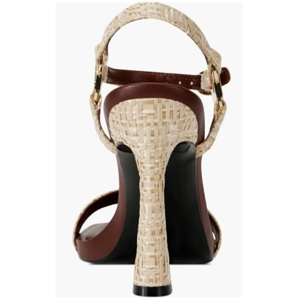 Karl Lagerfeld Womens CYBIL Ankle Strap Dressy Heels U.S 8.5 Medium (New)